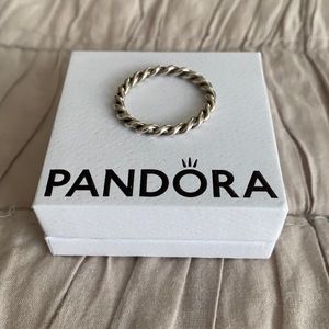 Authentic Pandora Twist Ring